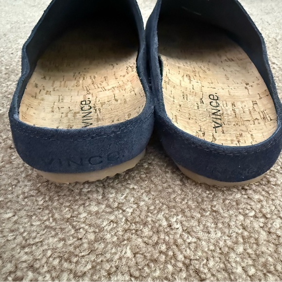 EUC Vince Alonzo Suede Backless Suede Loafer Mule - Picture 8 of 14